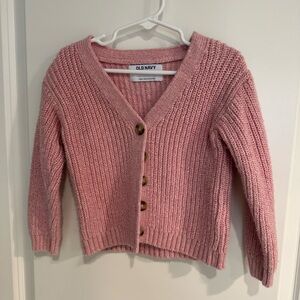 Old Navy Blush Pink Cardigan Sweater